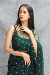 DF 176 Manjubaa Georgette Bandhni Digital Printed Sarees Wholesale Shop In Surat